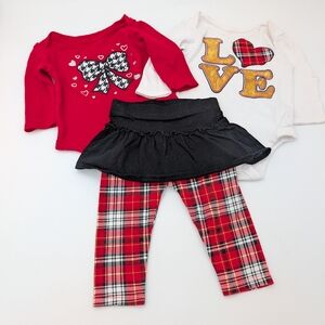 Garanimals 3 Piece Toddler Girl Valentine Set